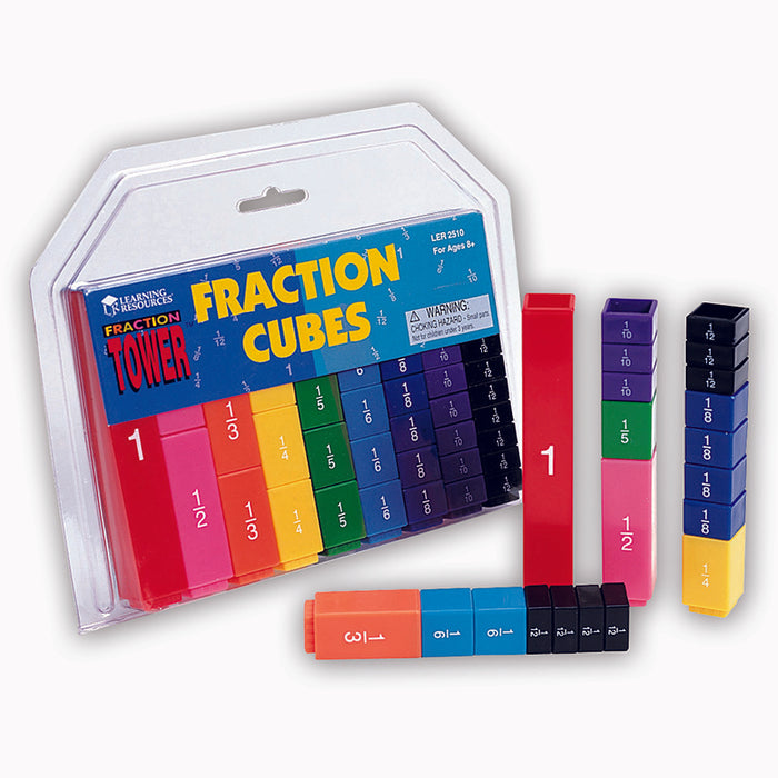 FRACTION TOWER CUBES FRACTION 51/PK