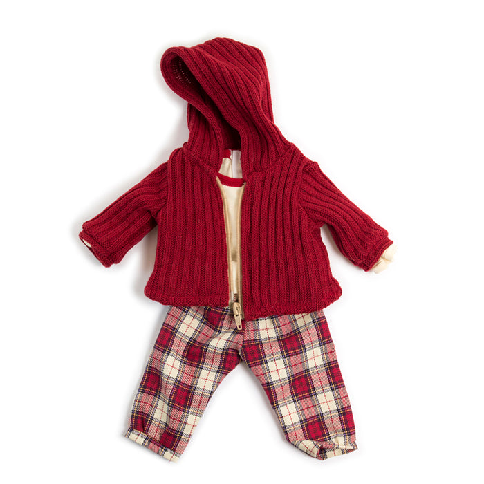 DOLL CLOTHES COLD WEATHER PANTS RED