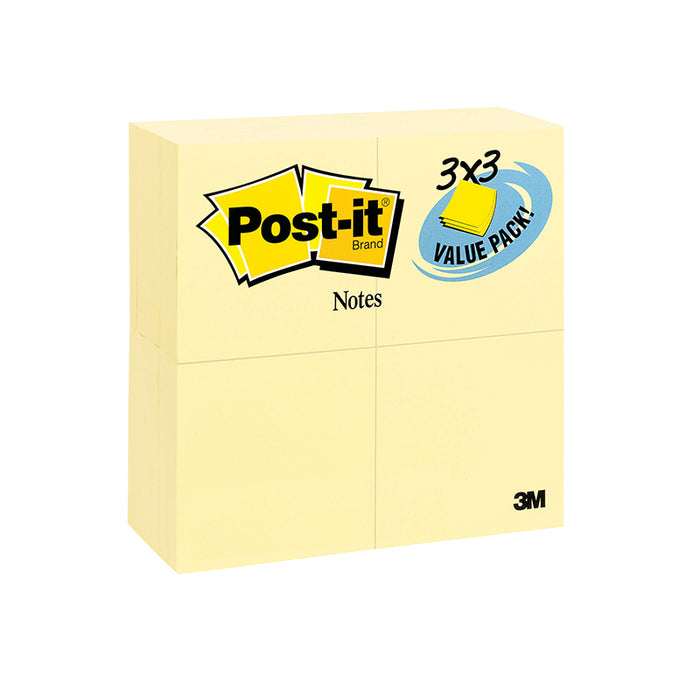 POST-IT NOTES VALUE PK 24 PADS 3X3