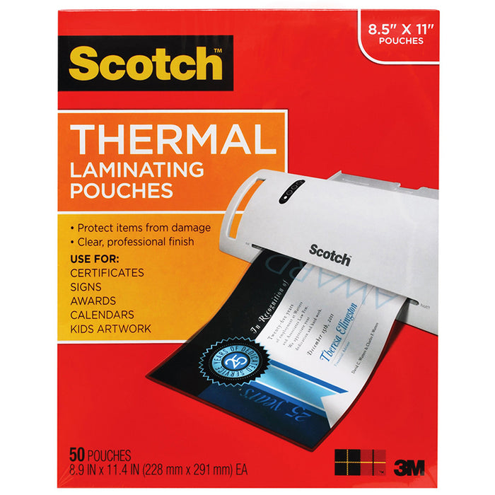 THERMAL LAMINATING POUCHES LETTER