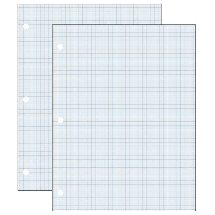 (2 PK) GRAPHING PAPER WHT 2 SIDED
