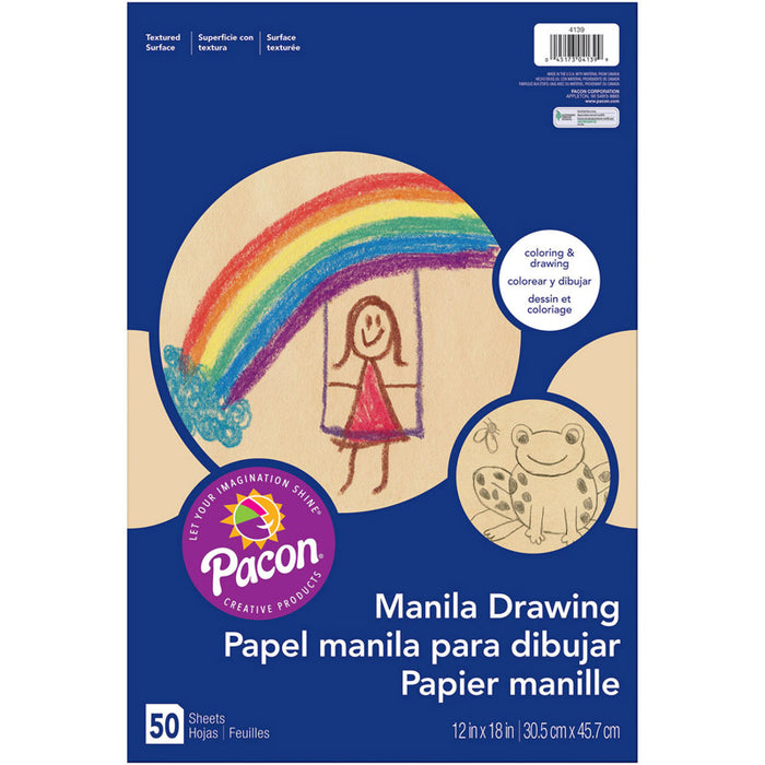 MANILA DRAWING PAPER 12X18 50CT