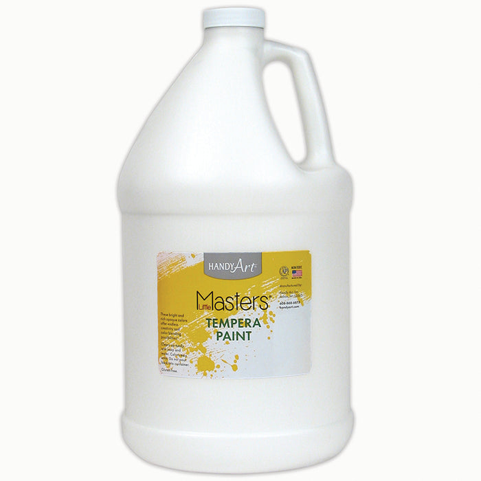 LITTLE MASTERS WHITE 128OZ TEMPERA