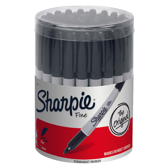 SHARPIE FINE BLACK 36CT CANISTER